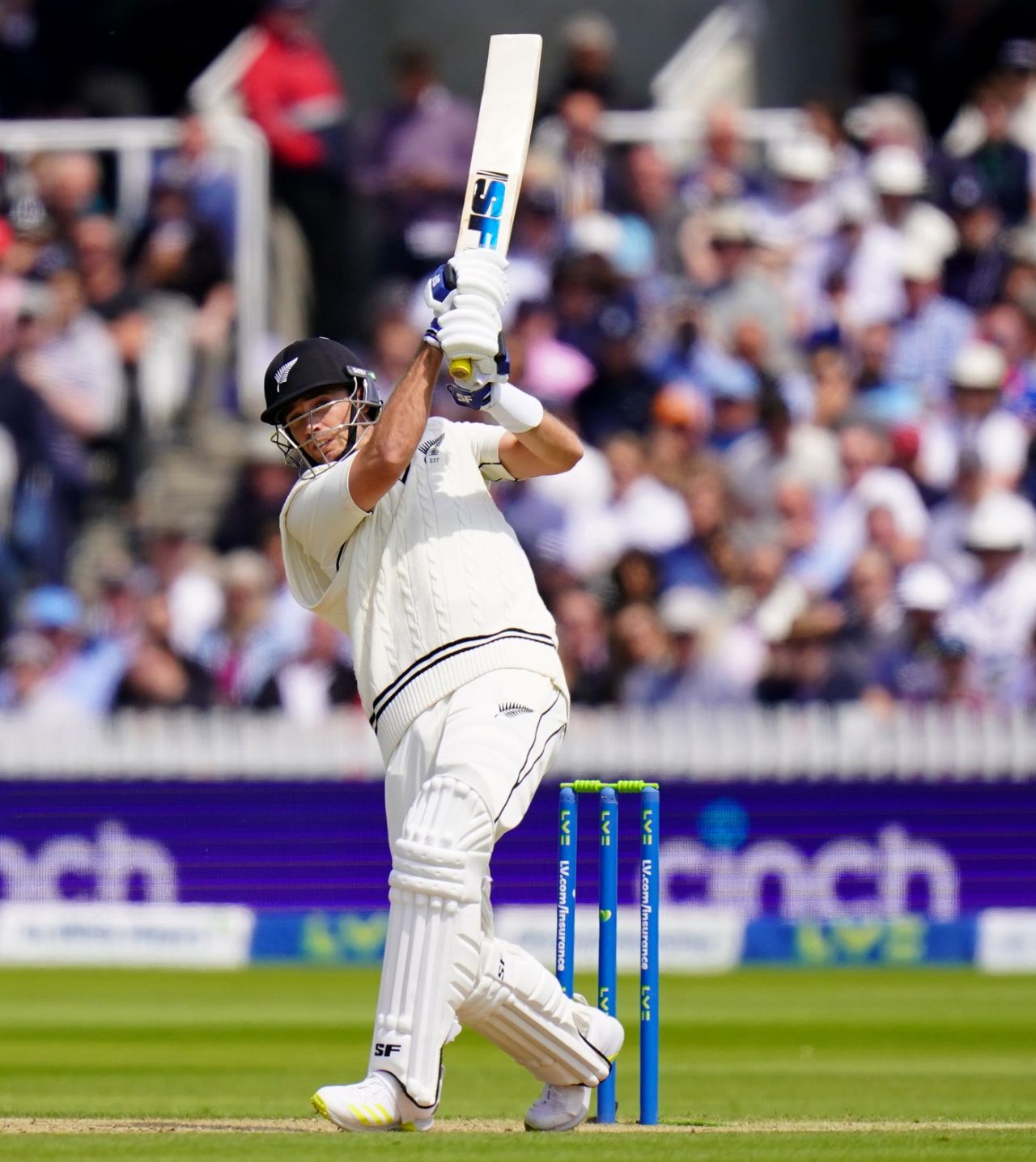 Tim Southee hit four fours during his stay, England vs New Zealand, 1st Test, Lord's, London, 3rd day, June 4, 2022