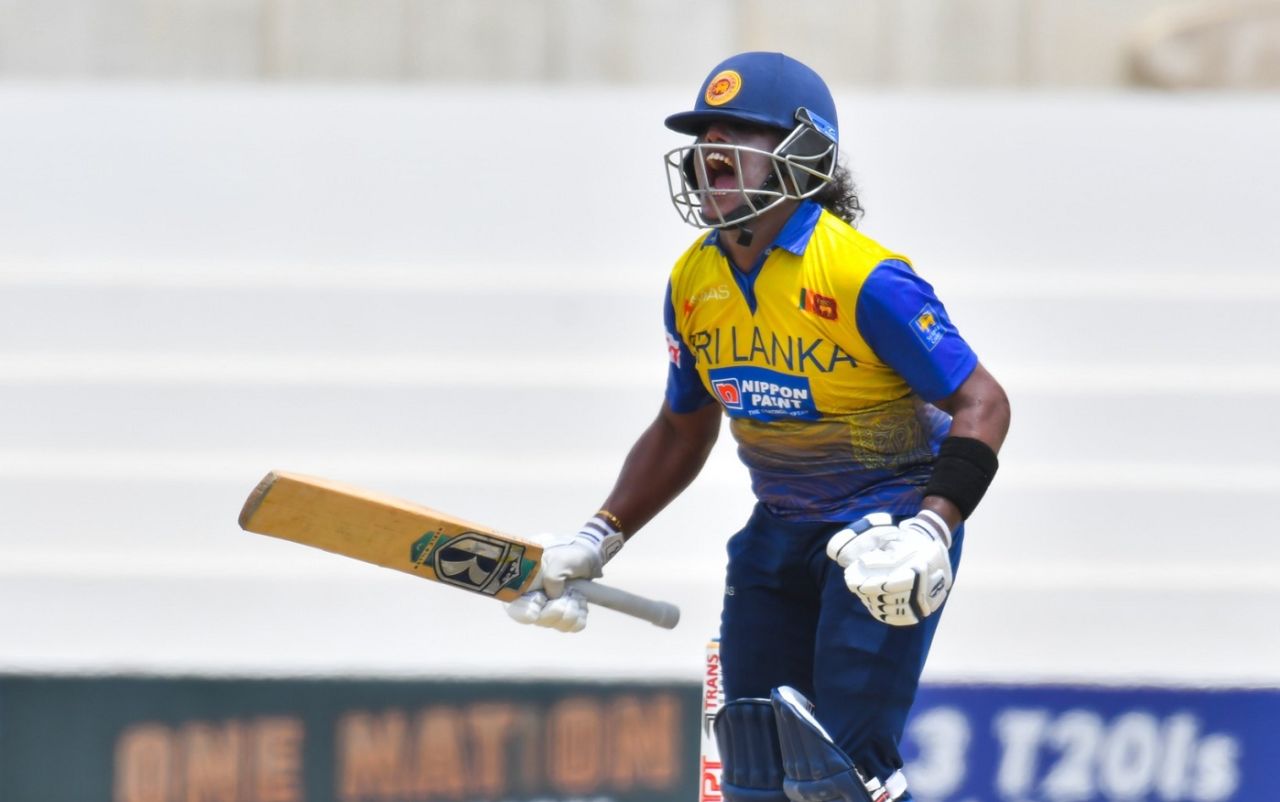 Chamari Athapaththu is pumped after hitting her sixth ODI century, Pakistan Women vs Sri Lanka Women, 3rd ODI, Karachi, June 5, 2022