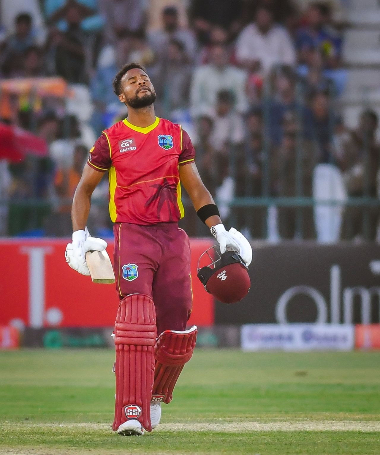 Shai Hope scored his 12th ODI hundred, Pakistan vs West Indies, 1st ODI, Multan, June 8, 2022