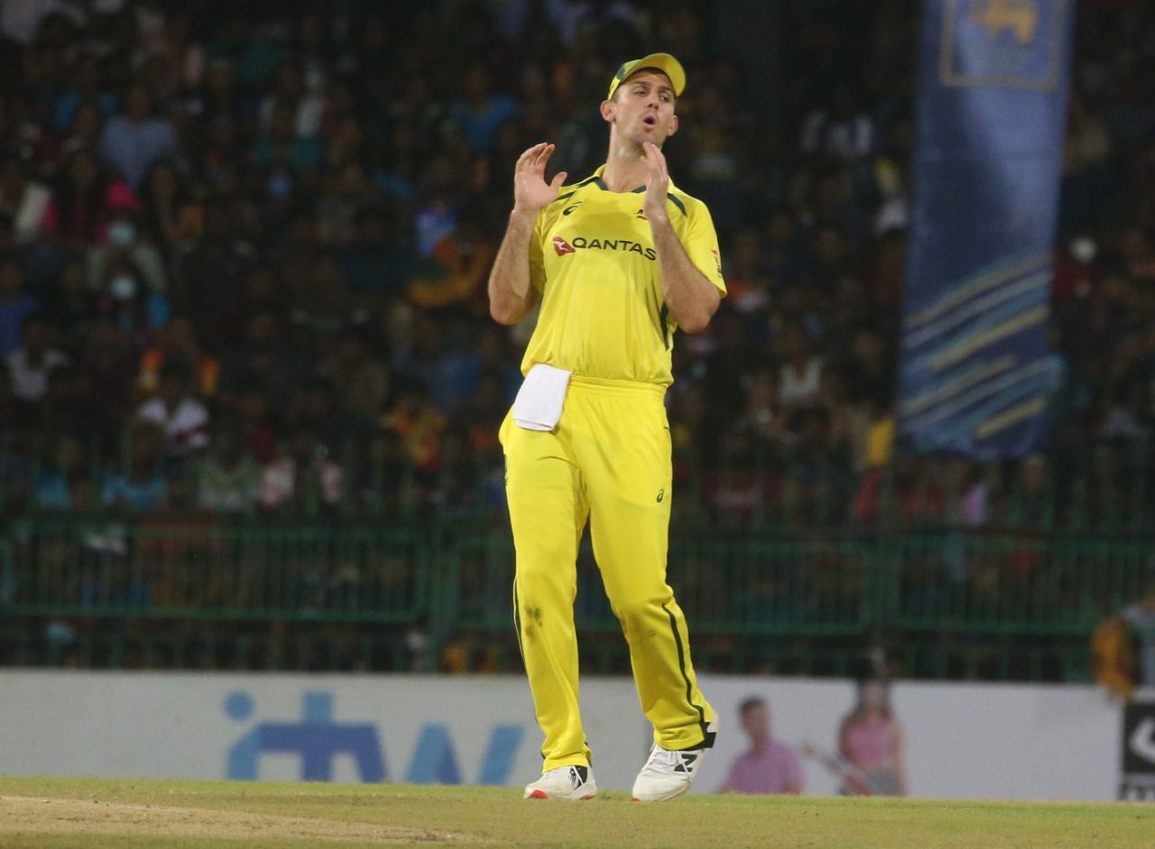 Mitchell Marsh ruled out of the ODI series with Sri Lanka due to a calf injury