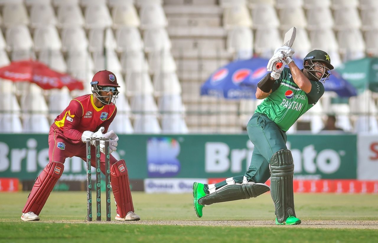 Imam-ul-Haq was unafraid to use his feet against spin, Pakistan vs West Indies, 3rd men's ODI, Multan, June 12, 2022