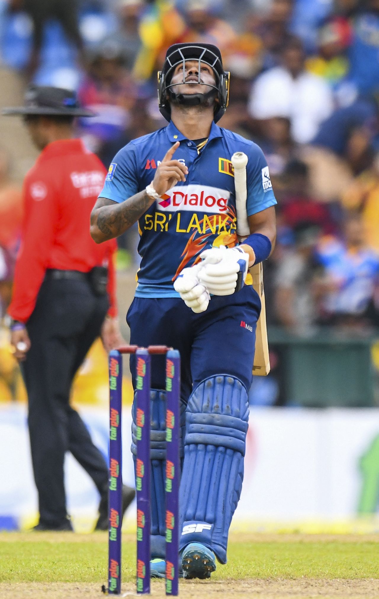 Pathum Nissanka got to his half-century in 61 balls, Sri Lanka vs Australia, 1st ODI, Pallekele, June 14, 2022