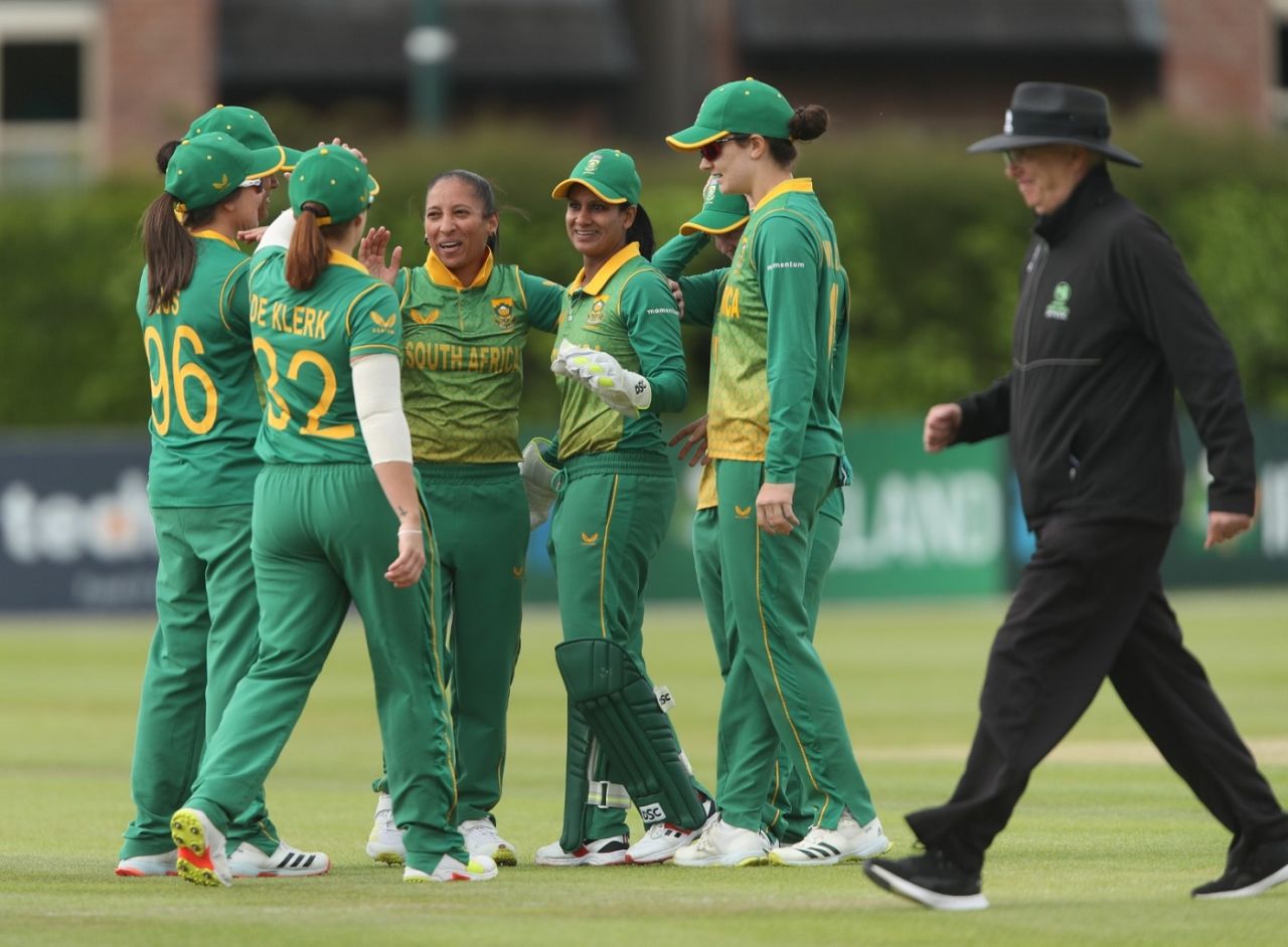 Shabnim Ismail picked up three wickets against Ireland, Ireland vs South Africa, 2nd women's ODI, Dublin, June 14, 2022