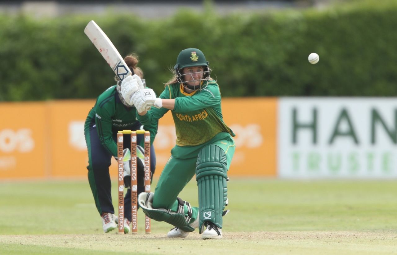 Andrie Steyn stroked her way to a sixth ODI half-century, Ireland vs South Africa, 2nd women's ODI, Dublin, June 14, 2022