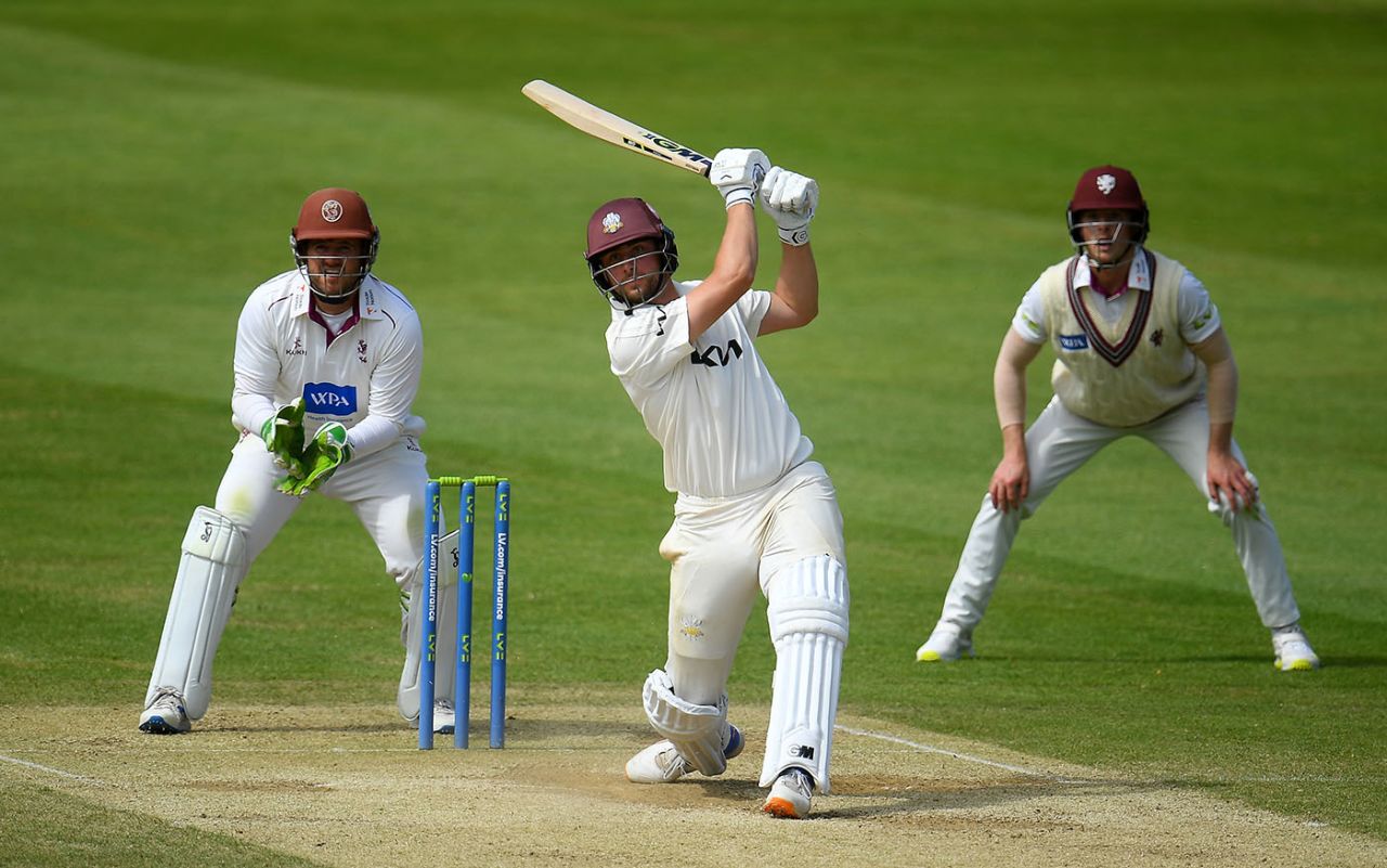 Will Jacks scored twin fifties, LV= Insurance County Championship, Division One, Somerset vs Surrey, day four, Taunton, June 15, 2022