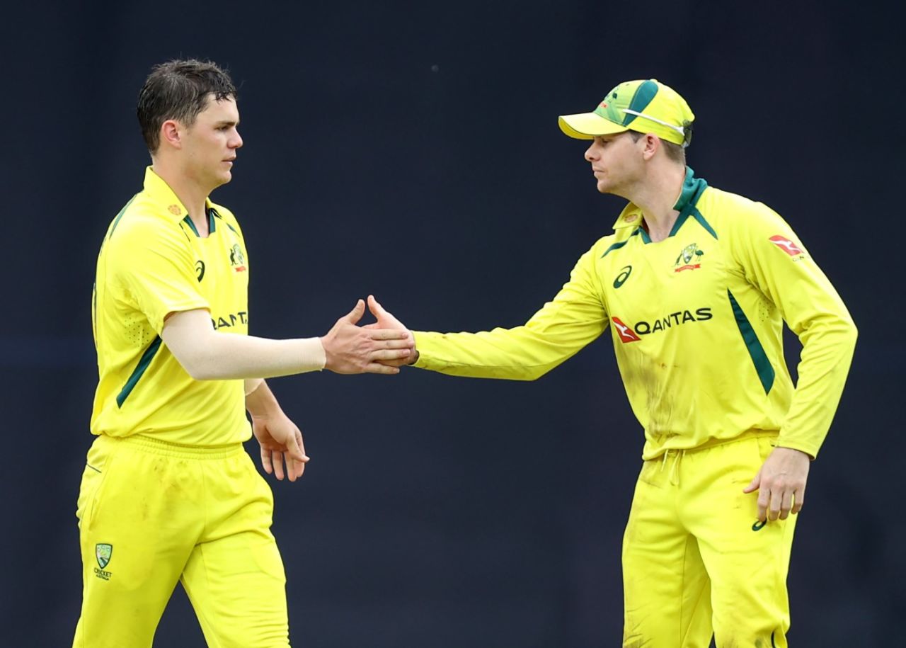 Mitchell Swepson got himself among the wickets, Sri Lanka vs Australia, 2nd ODI, Pallekele, June 16, 2022