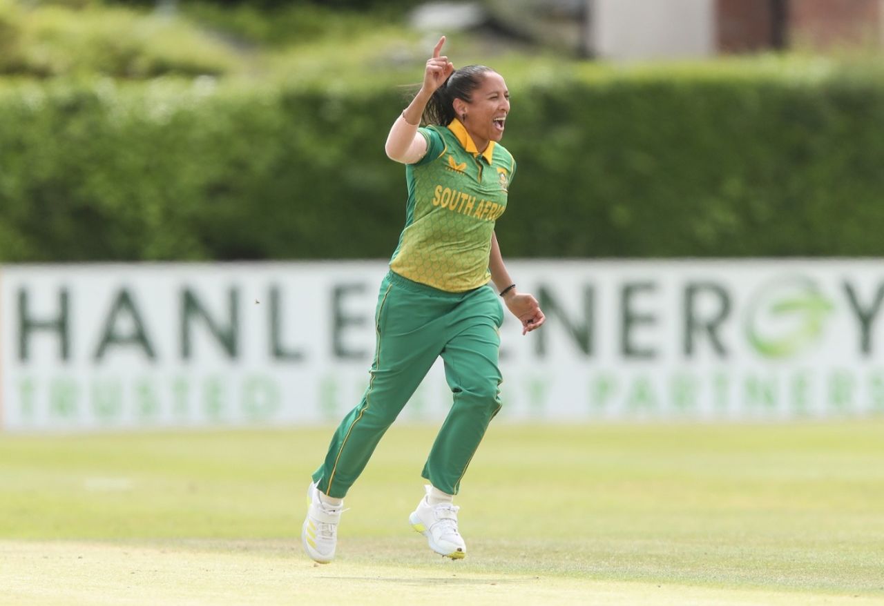 Shabnim Ismail's early wickets rocked Ireland, Ireland vs South Africa, 3rd women's ODI, Dublin, June 17, 2022