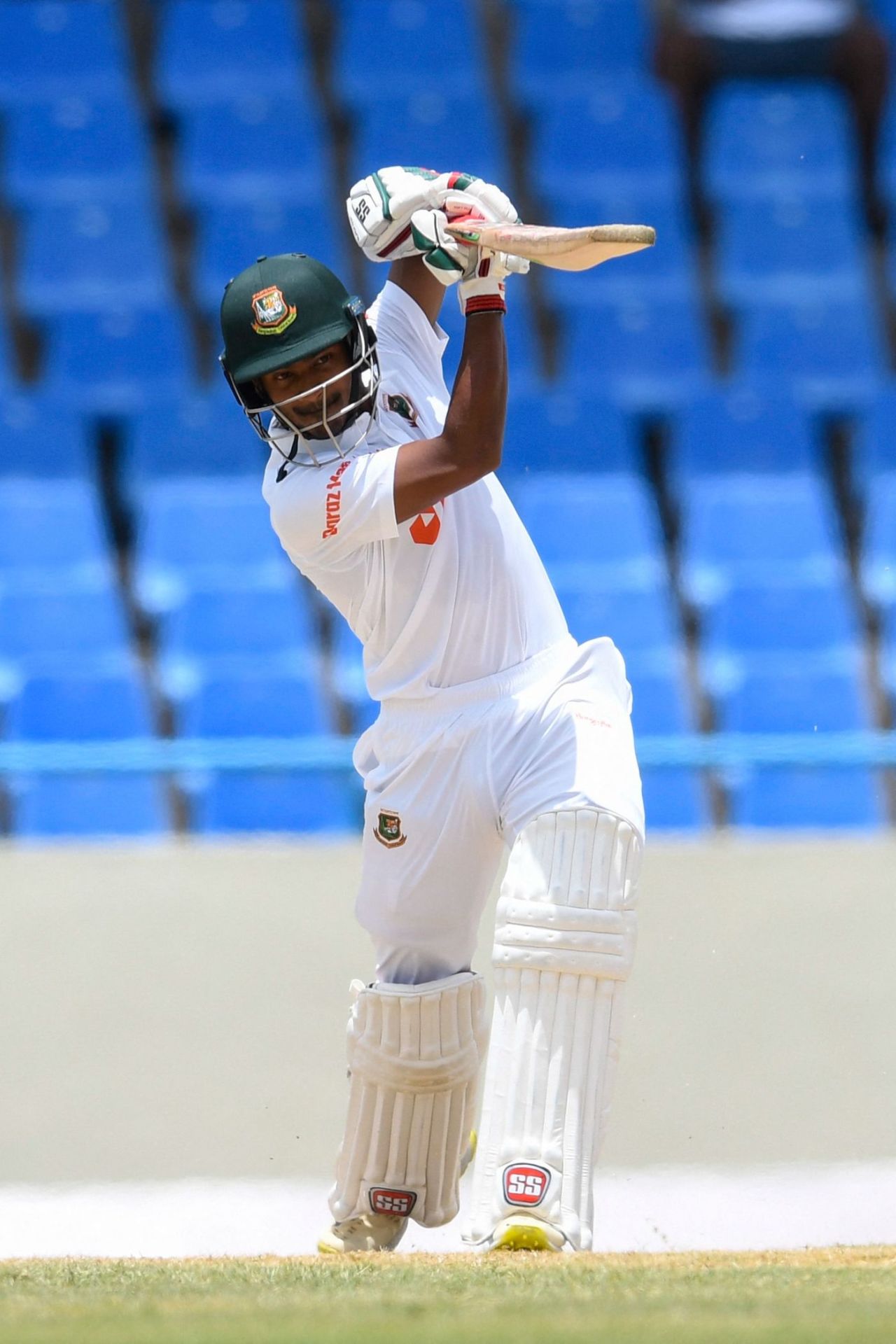 Mahmudul Hasan Joy got a good start in Bangladesh's second innings but could not carry on, West Indies vs Bangladesh, 1st Test, Antigua, Day 3, June 16, 2022