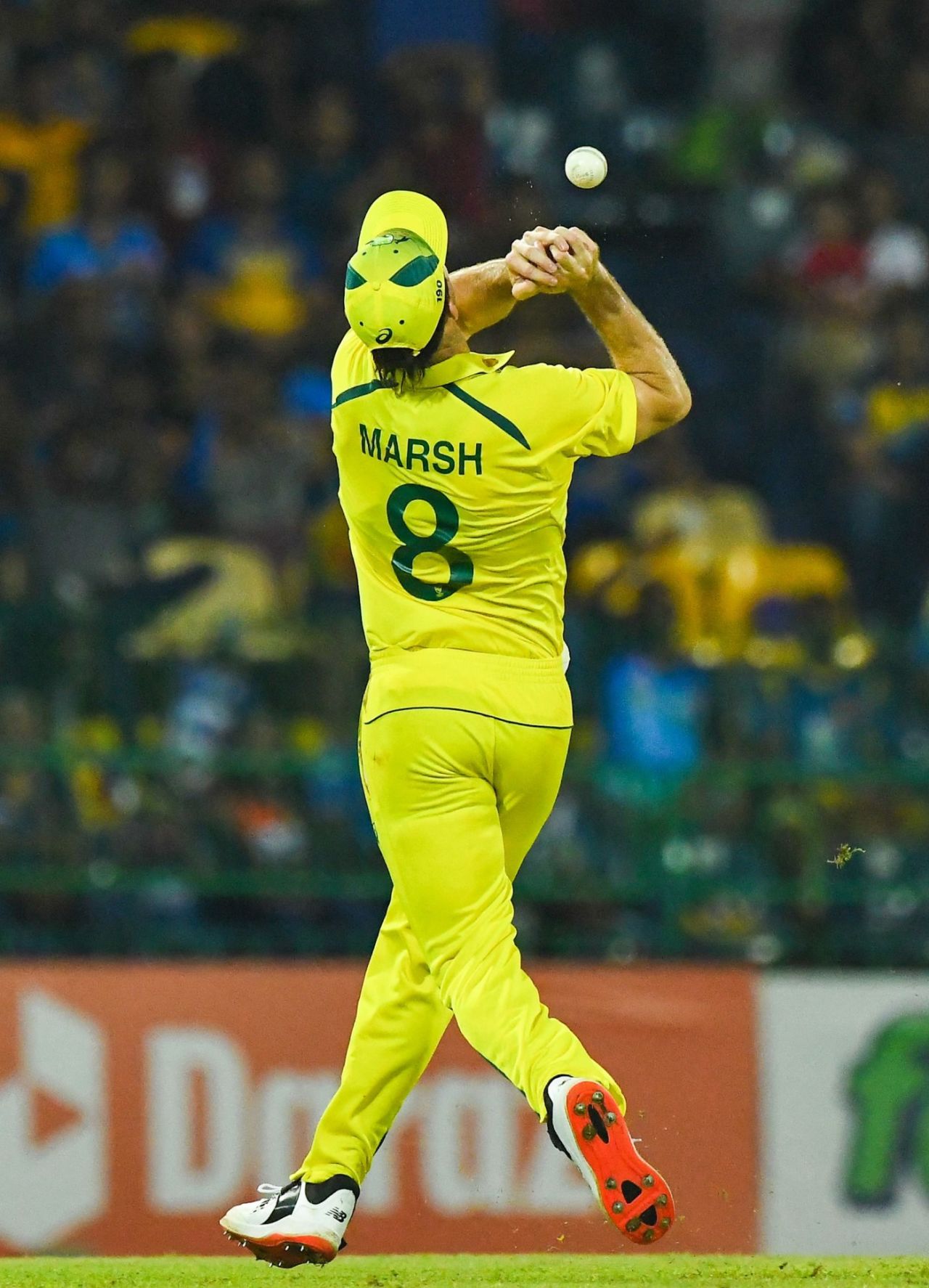 Mitchell Marsh spilled a catch but it wasn't costly, Sri Lanka vs Australia, 3rd ODI, Colombo, June 19, 2022