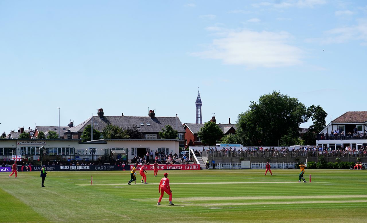 Notts were asked to bat first at Stanley Park, Lancashire vs Nottinghamshire, Vitality Blast, Blackpool, June 19, 2022