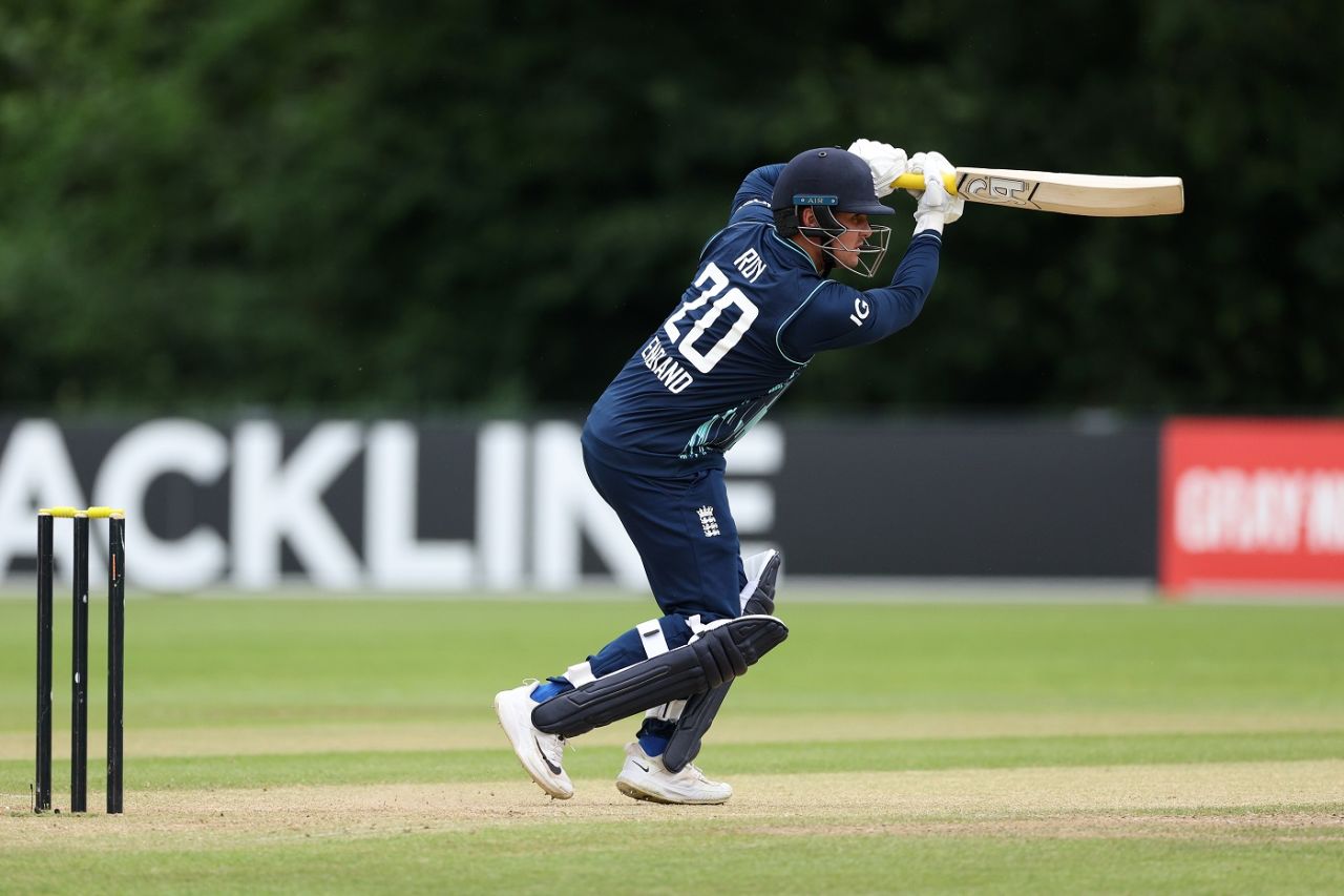 Jason Roy got going with a flurry of fours, Netherlands vs England, 2nd men's ODI, Amstelveen, June 19, 2022