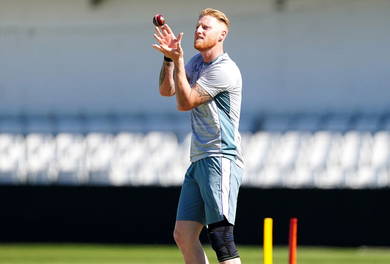 Ben Stokes was fit enough to return to training ahead of the third Test, Headingley, June 22, 2022