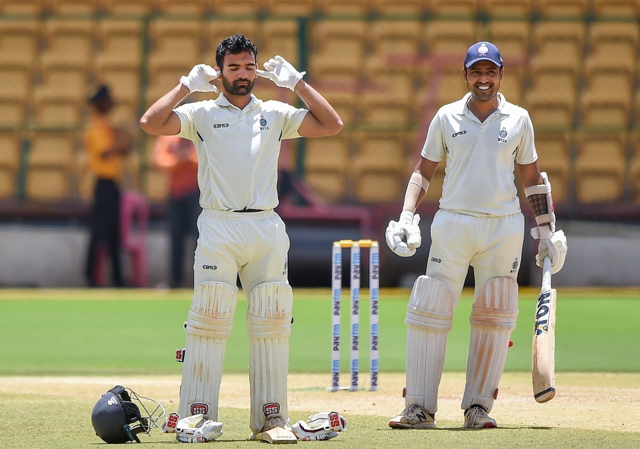 Shut out the noise: Yash Dubey hit a century in the Ranji final, Mumbai vs MP, Ranji Trophy 2021-22 final, Bengaluru, June 24, 2022