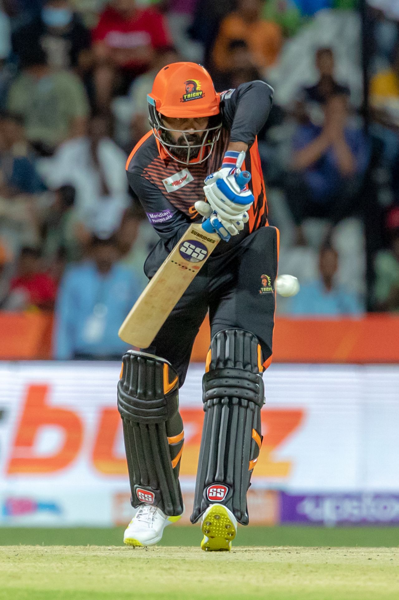 M Vijay was out for 8 off 13 balls on his comeback, Dindigul Dragons vs Ruby Trichy Warriors, Tirunelveli, TNPL, June 24, 2022