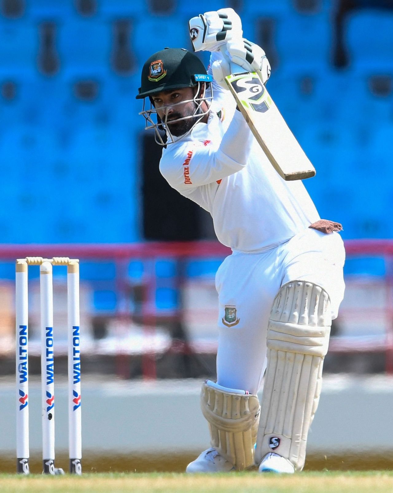 Litton Das yet again was among the runs while the other batters fell, West Indies vs Bangladesh, 2nd Test, St Lucia, 1st day, June 24, 2022
