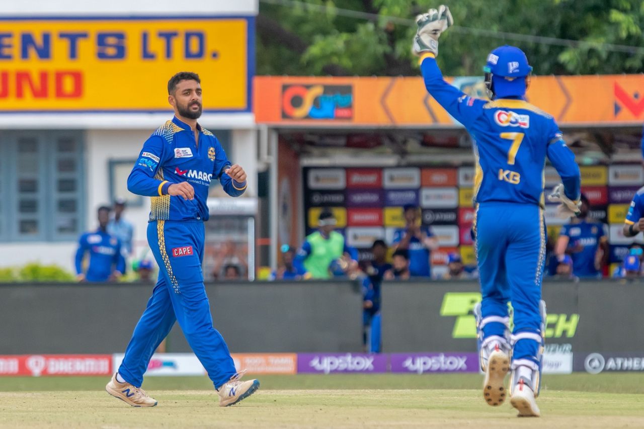 Varun Chakravarthy took two wickets on TNPL return for Madurai Panthers, Chepauk Super Gillies vs Madurai Panthers, TNPL 2022, Tirunelveli, June 25, 2022