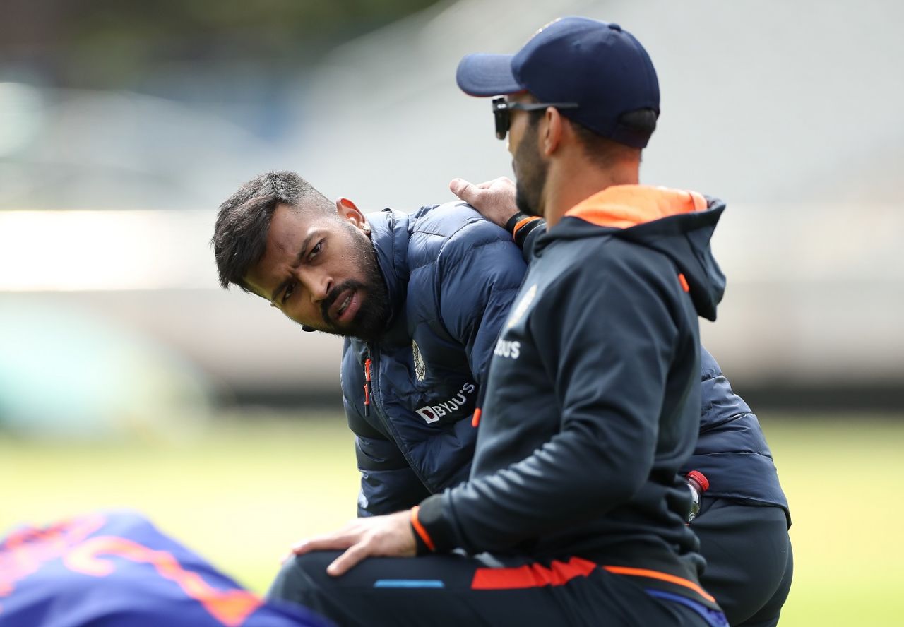India's finishers: Hardik Pandya and Dinesh Karthik, Dublin, June 25, 2022