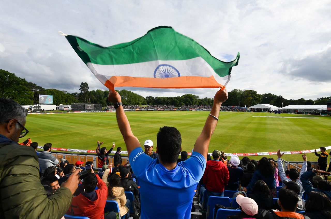 India fans enjoy a day out in Malahide, Ireland vs India, 1st T20I, Dublin, June 26, 2022
