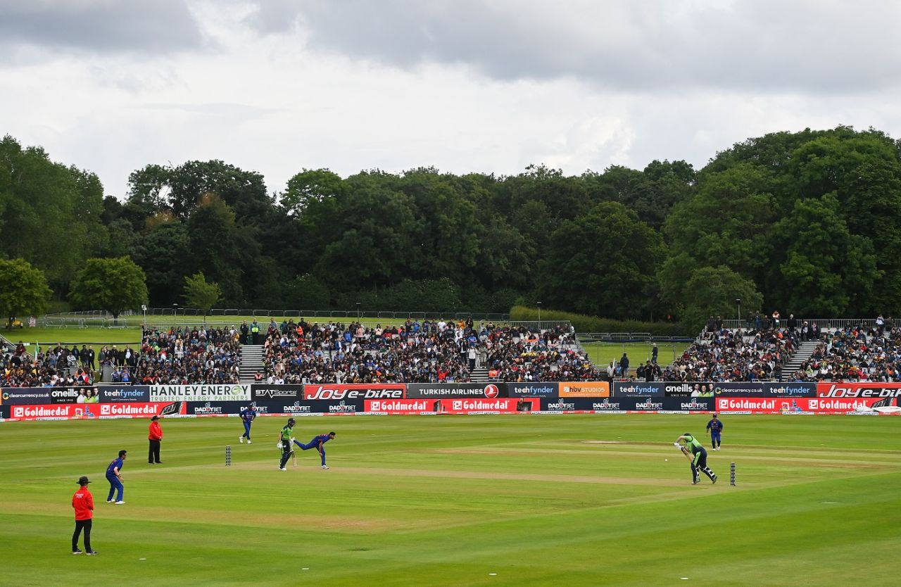 Cricket in picturesque Malahide, Ireland vs India, 1st T20I, Dublin, June 26, 2022
