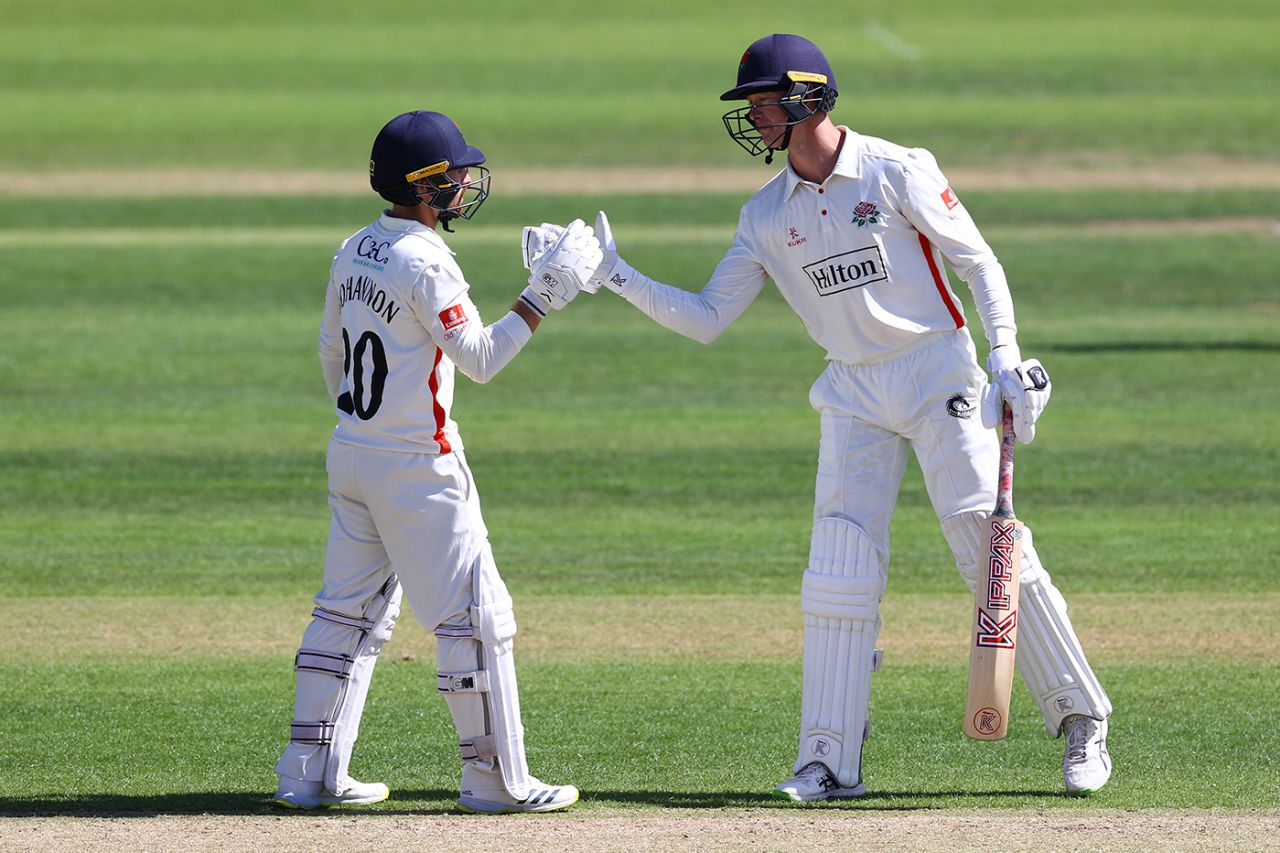 Josh Bohannon and Keaton Jennings put on a century stand, Gloucestershire vs Lancashire, County Championship, Division One, Bristol, June 27, 2022