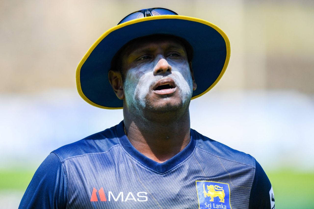 Angelo Mathews will have a big part to play with the bat, Galle, June 28, 2022