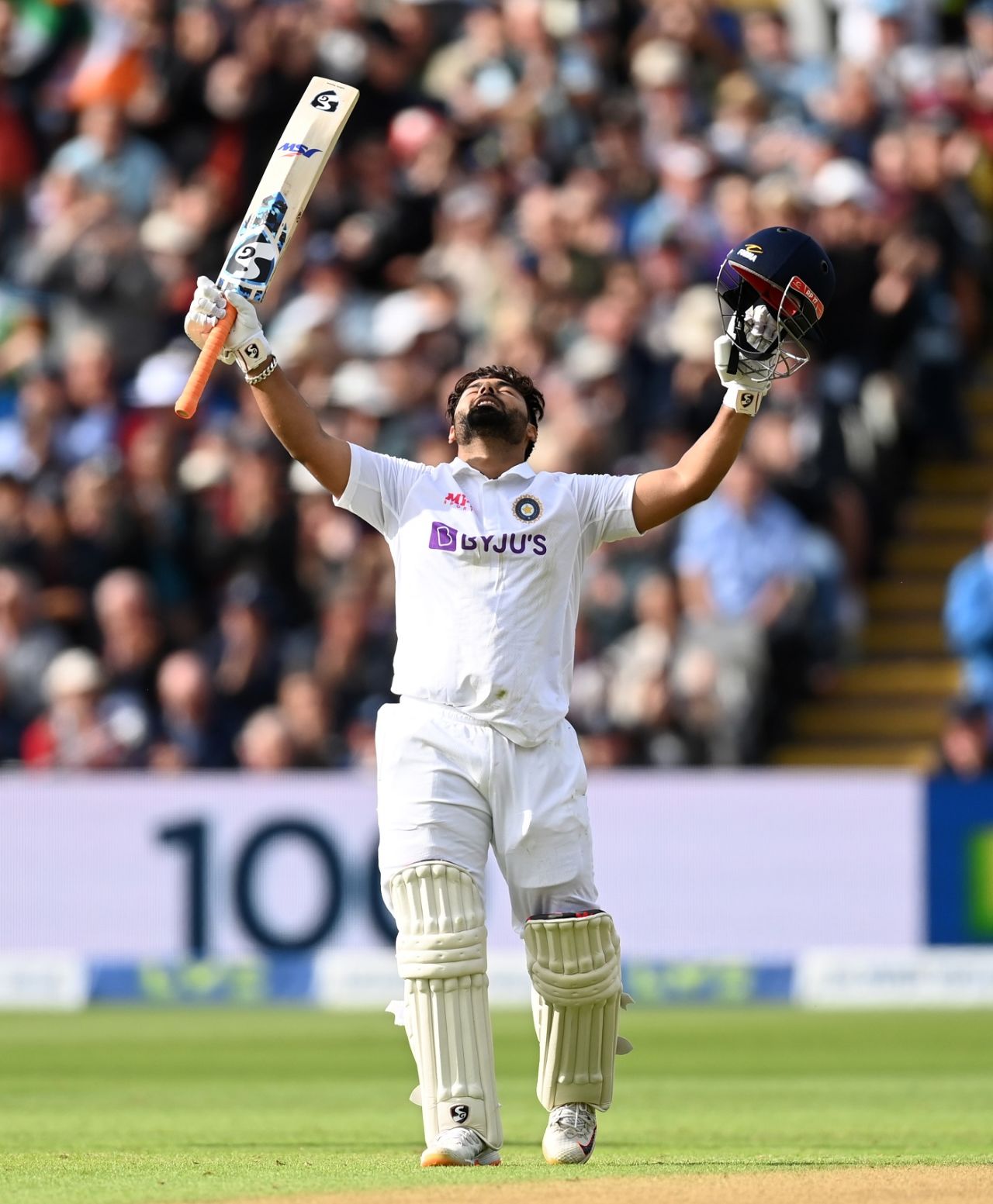 Rishabh Pant brings up his fifth Test hundred, England vs India, 5th Test, Birmingham, 1st day, July 1, 2022