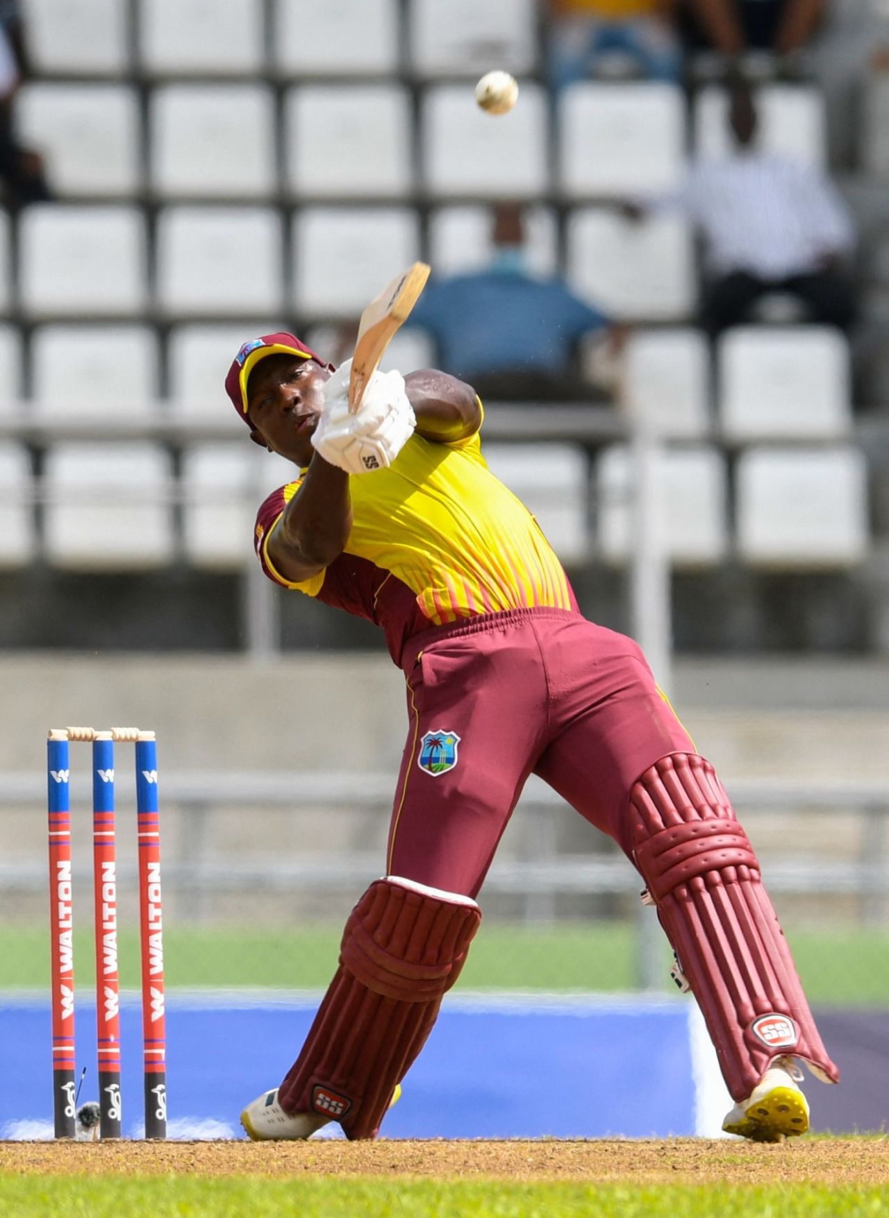 Rovman Powell powered West Indies to a strong total, West Indies vs Bangladesh, 2nd T20I, Roseau, July 3, 2022
