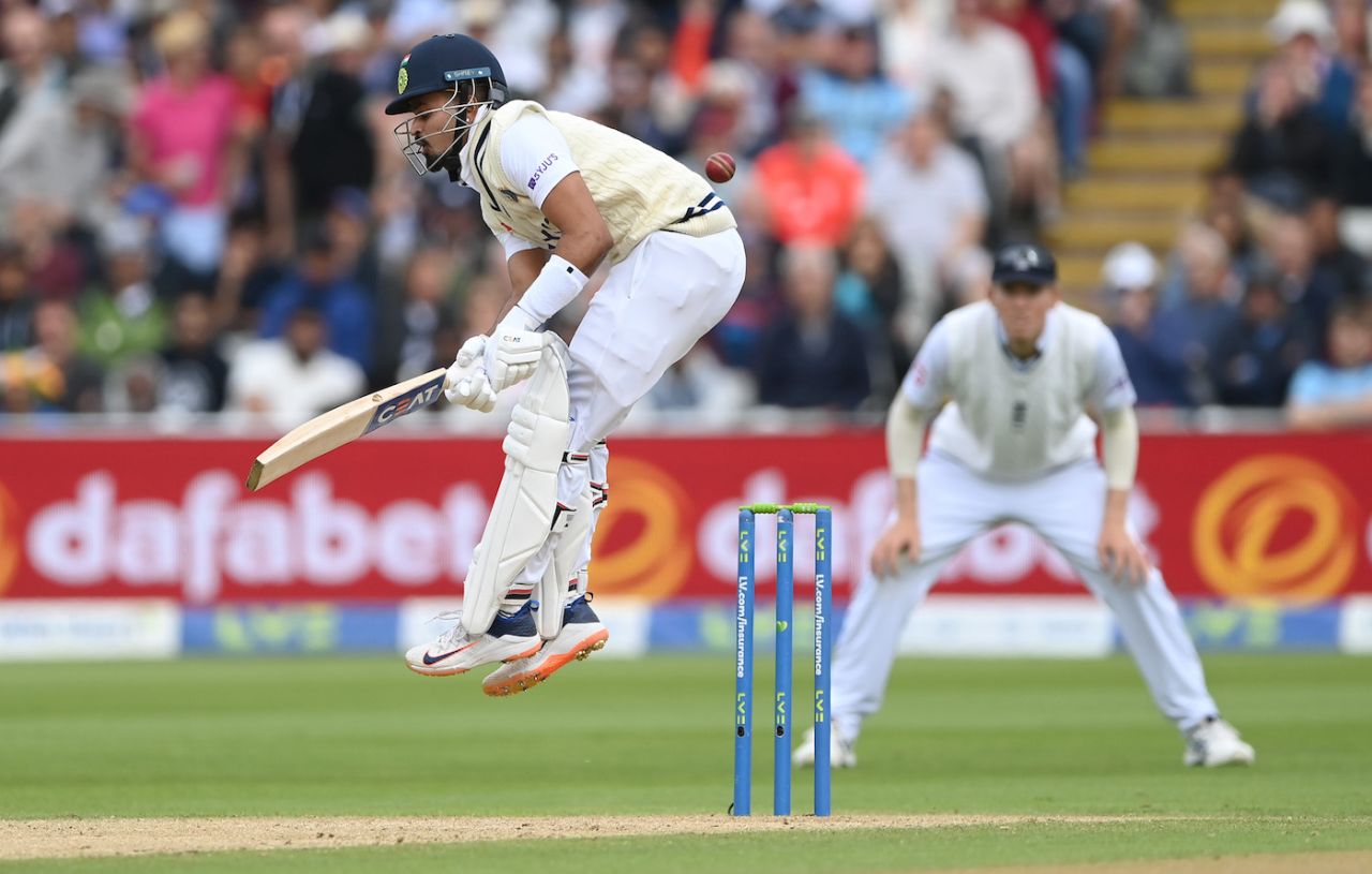 The short-ball plan to Shreyas Iyer was on display again, England vs India, 5th Test, Birmingham, 4th day, July 4, 2022