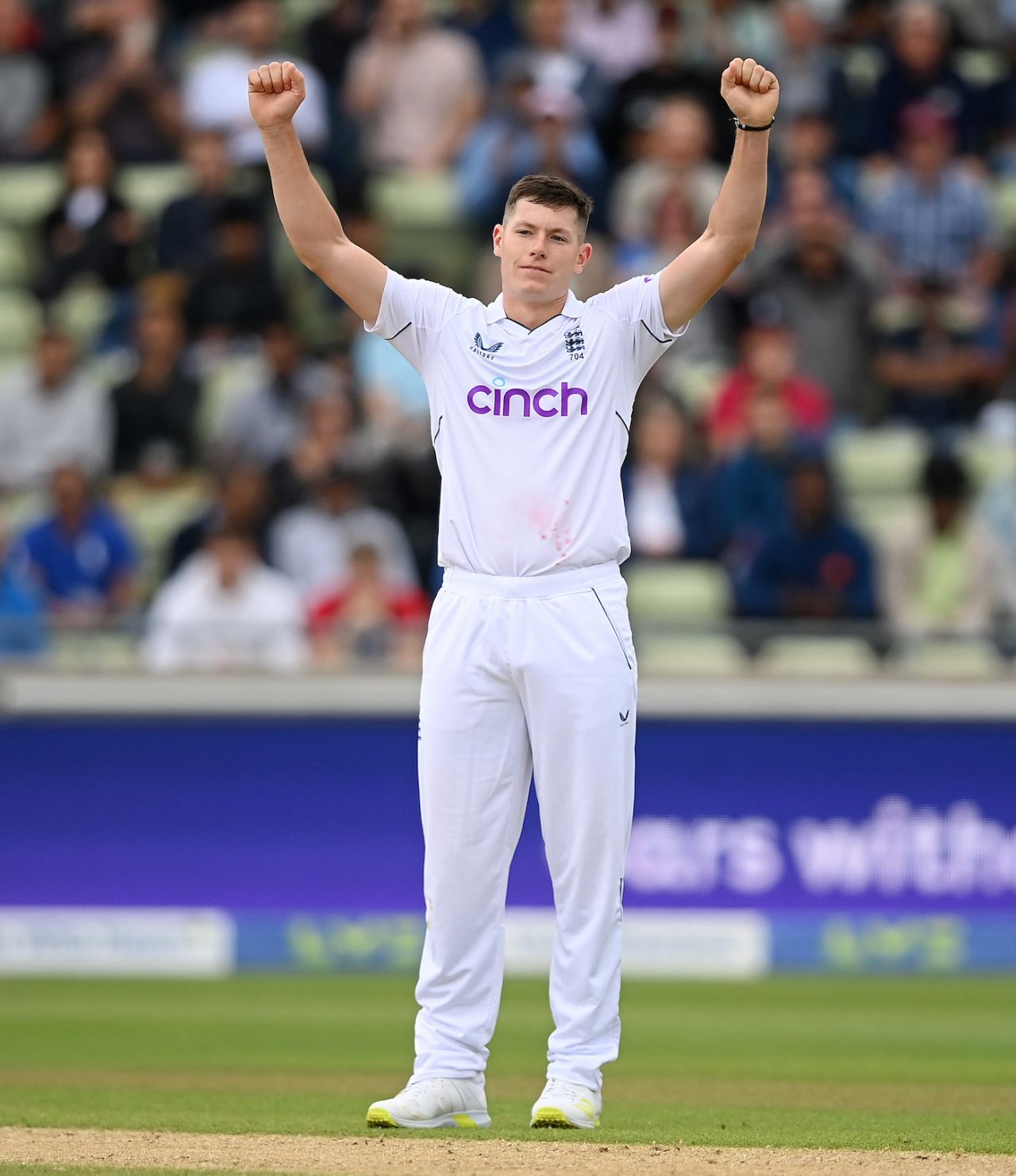Matthew Potts used the short ball to good effect, England vs India, 5th Test, Birmingham, 4th day, July 4, 2022