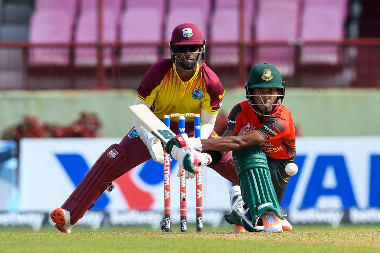 Afif Hossain's fifty was in vain for Bangladesh, West Indies vs Bangladesh, 3rd T20I, Providence, July 7, 2022