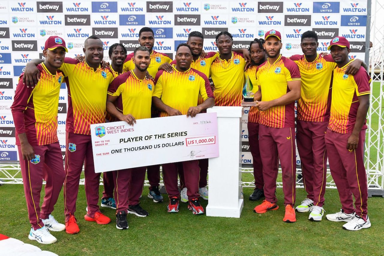 The West Indians won the three-T20I series 2-0, West Indies vs Bangladesh, 3rd T20I, Providence, July 7, 2022