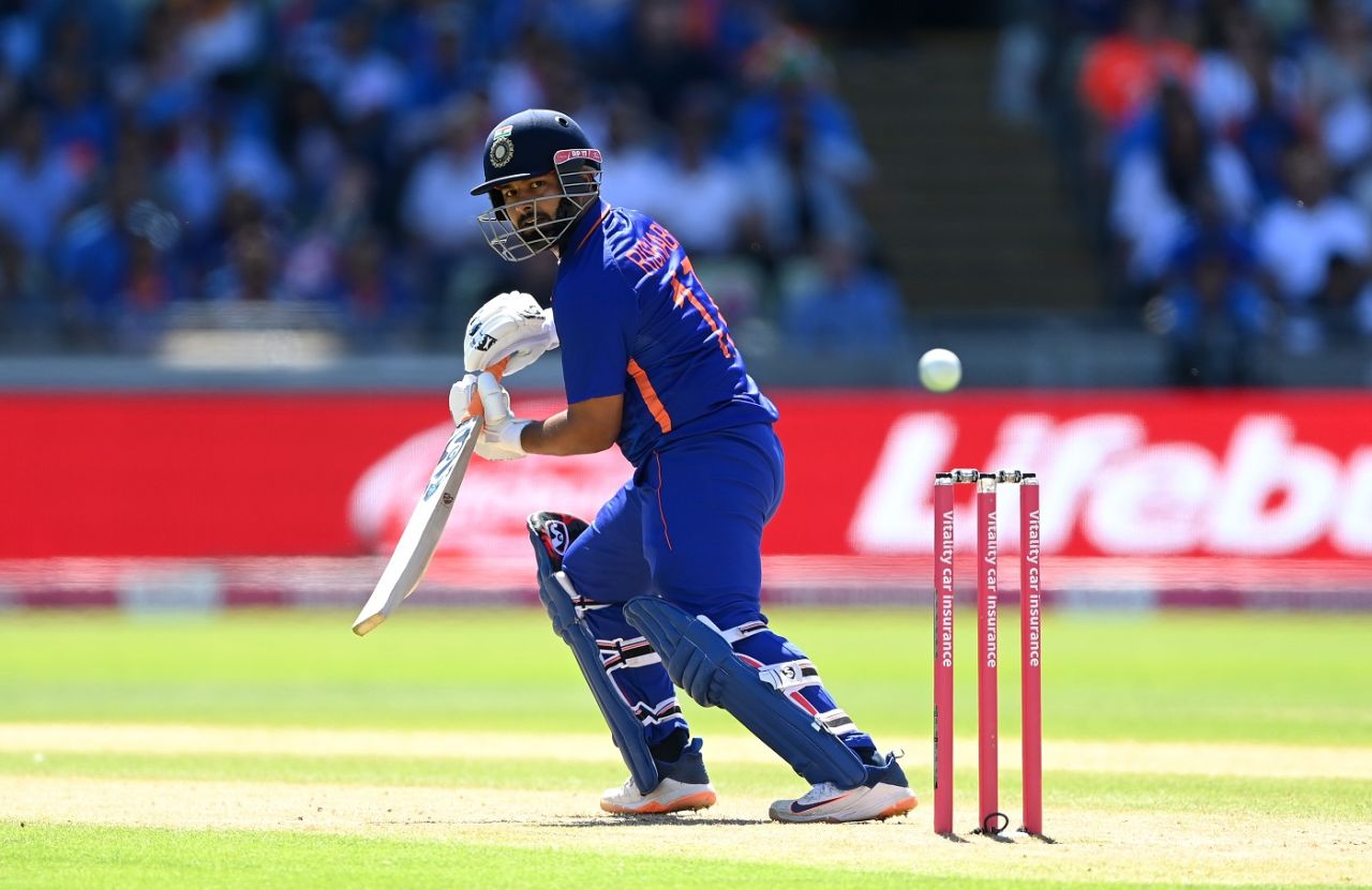 Rishabh Pant gets cheeky, making room to guide David Willey past short third, England vs India, 2nd men's T20I, Birmingham, July 9, 2022