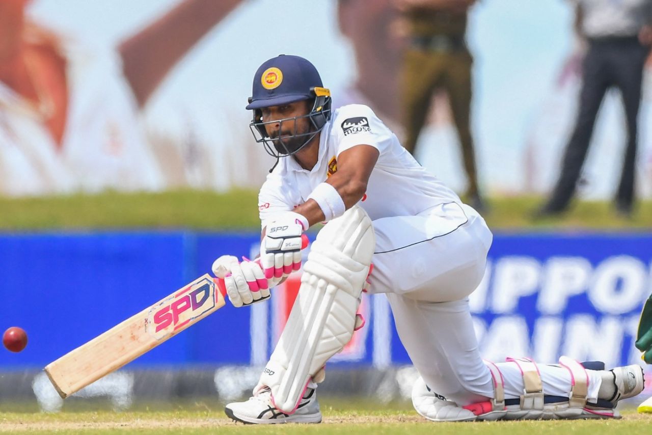 Dinesh Chandimal played a steady hand, Sri Lanka vs Australia, 2nd Test, Galle, July 10, 2022