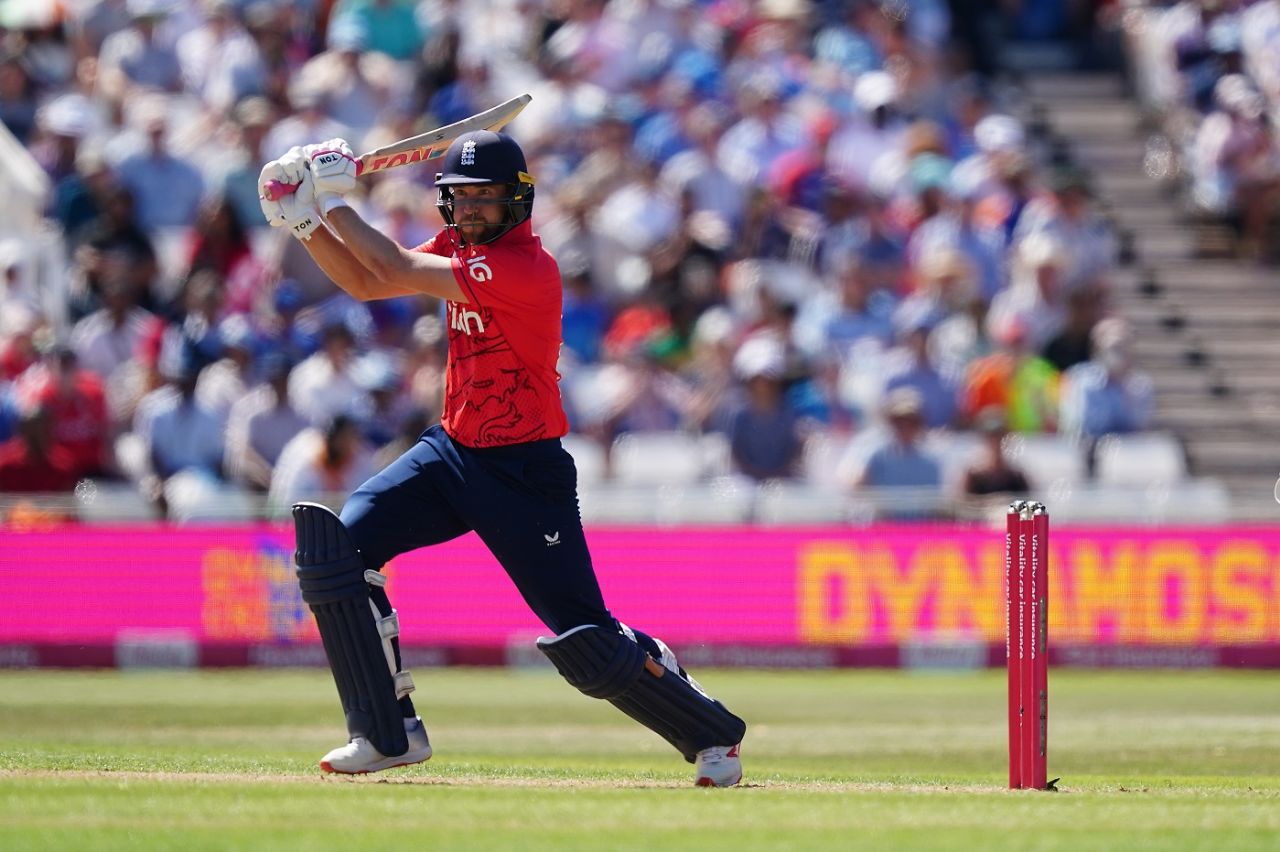 Dawid Malan was typically fluent through the off side, England vs India, 3rd T20I, Nottingham, July 10, 2022