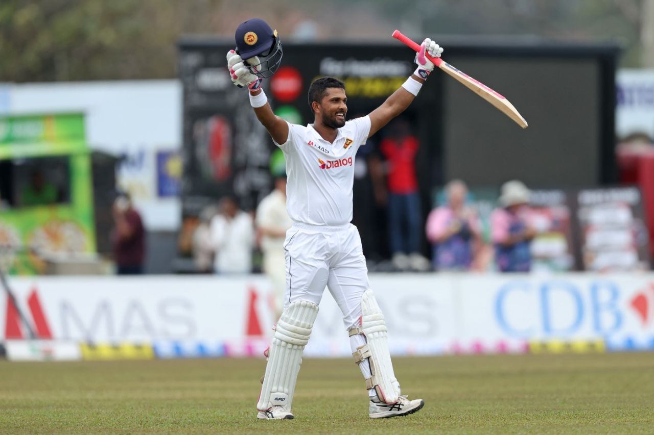 Dinesh Chandimal surged to a double century, Sri Lanka vs Australia, 2nd Test, Galle, July 11, 2022