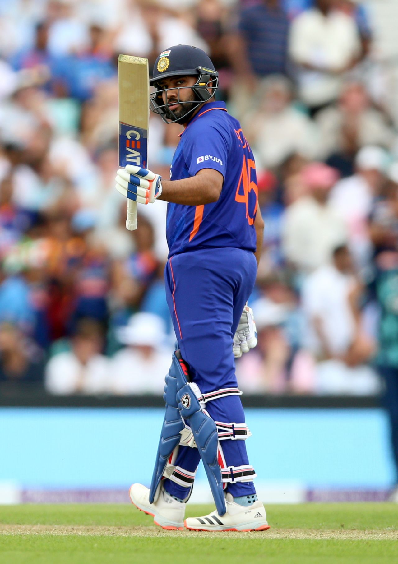 Rohit Sharma got to a 49-ball half-century, England vs India, 1st ODI, The Oval, London, July 12, 2022