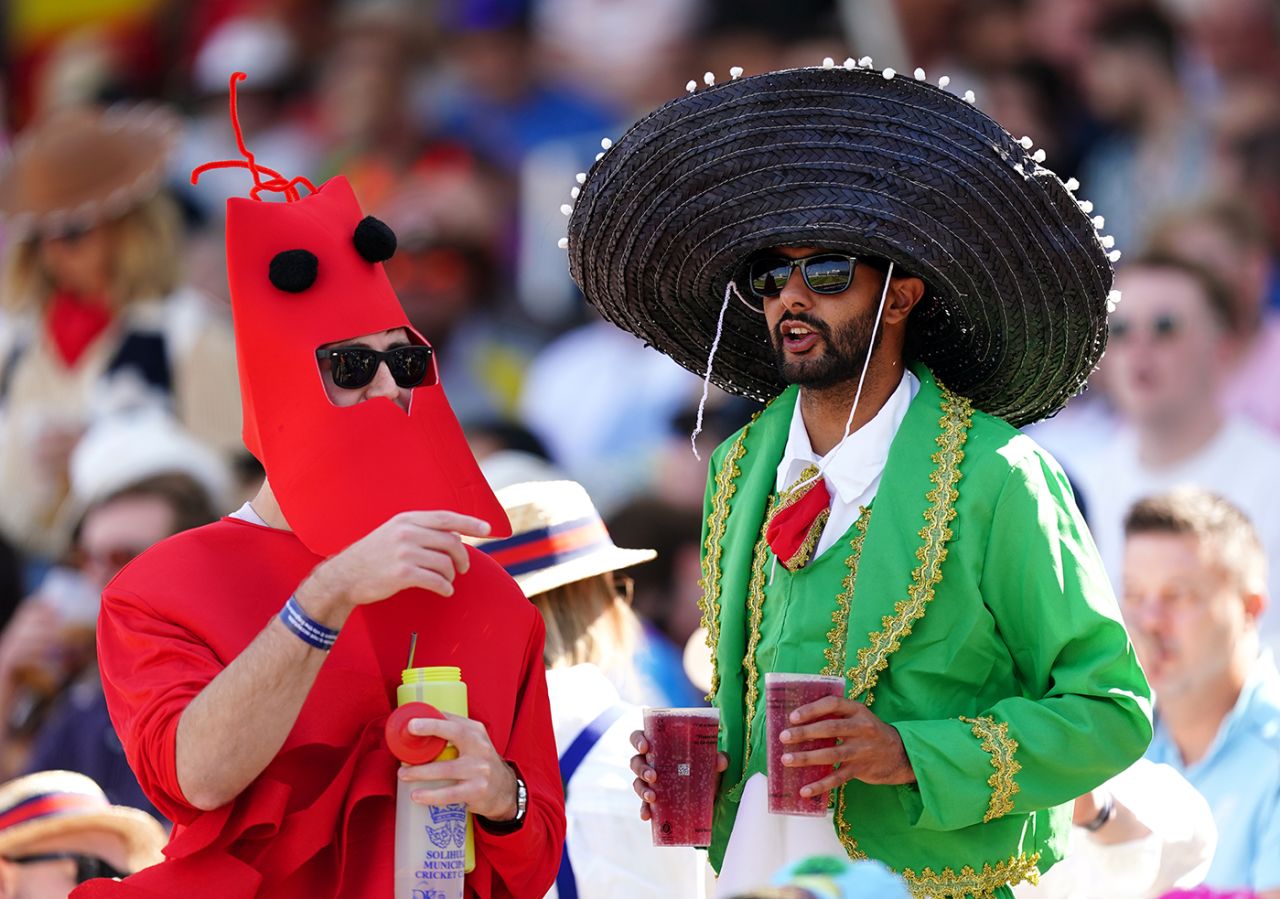 Fans in fancy dress on Finals day, Vitality Blast T20, 1st semi-final, Yorkshire vs Lancashire, Edgbaston, July 16, 2022