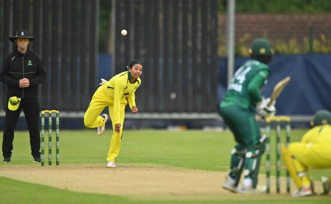 Alana King took three wickets in an over, Australia vs Pakistan, Tri-nations T20I series, 1st match, Bready, July 16, 2022