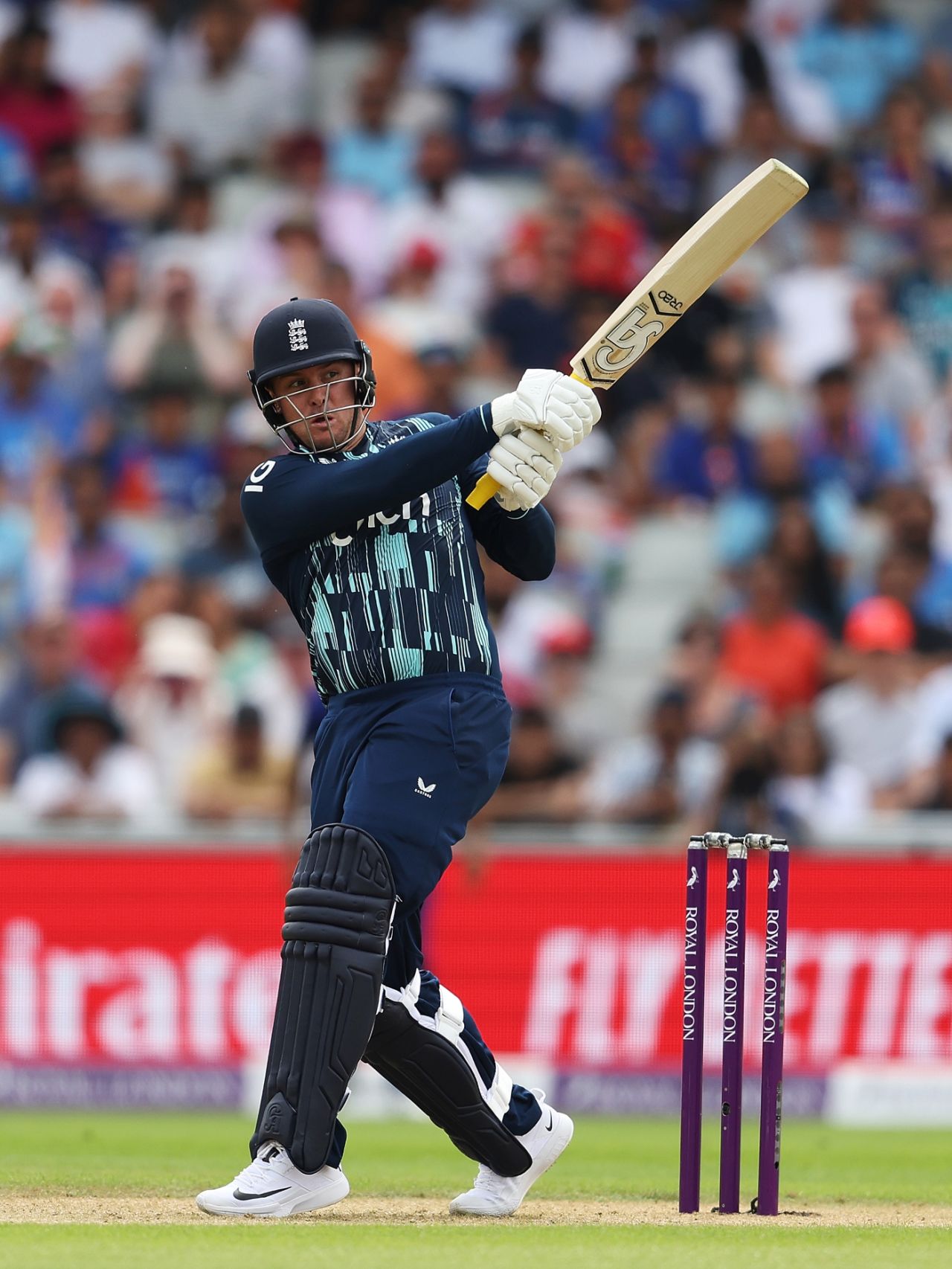 Jason Roy kept playing his shots despite England losing two early wickets, England vs India, 3rd ODI, Manchester, July 17, 2022