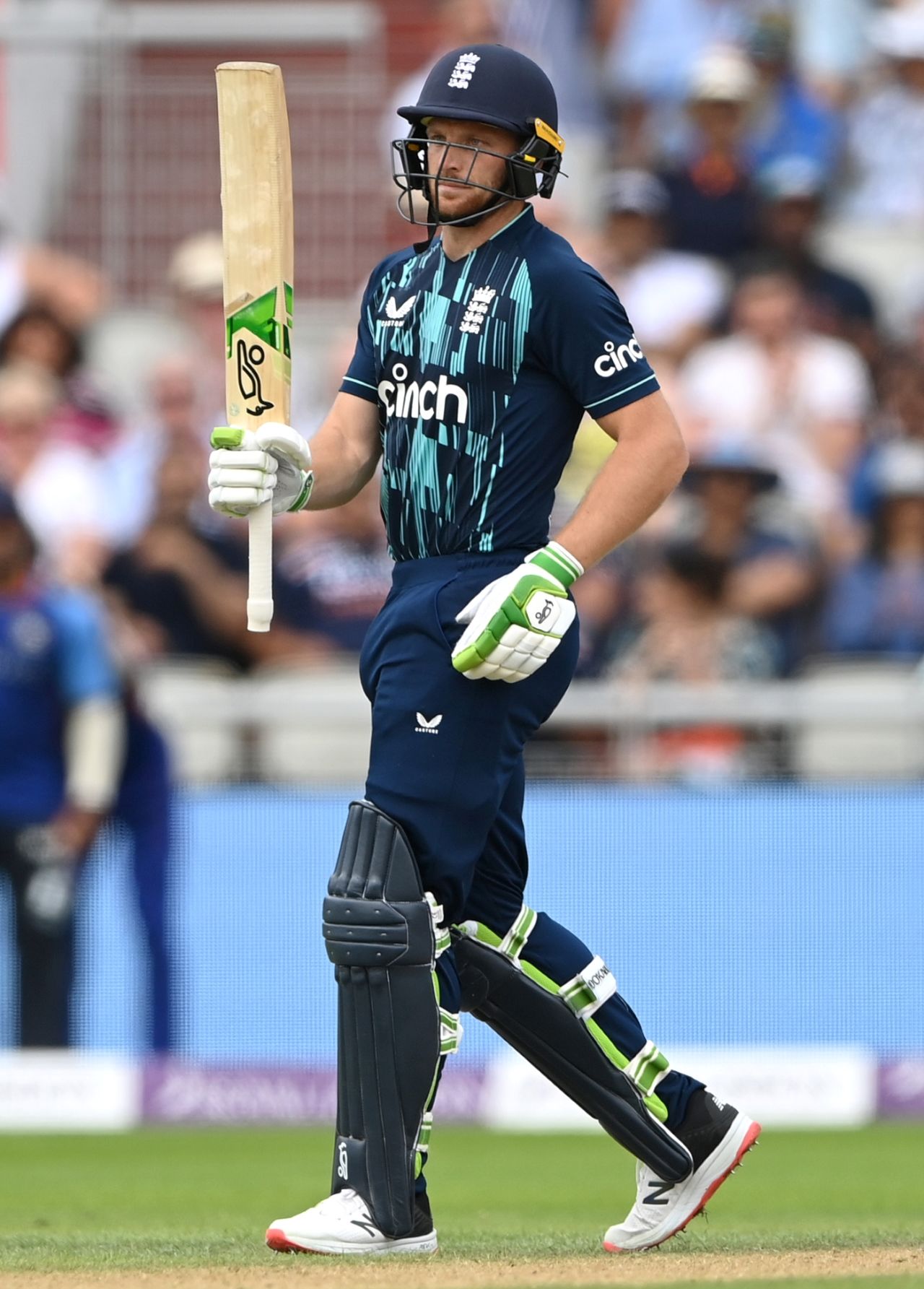 Jos Buttler brought up his fifty off 65 balls, England vs India, 3rd ODI, Manchester, July 17, 2022