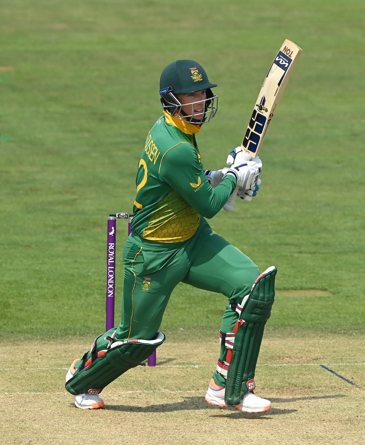 Rassie van der Dussen started his innings briskly, England vs South Africa, 1st ODI, Chester-le-Street, July 19, 2022