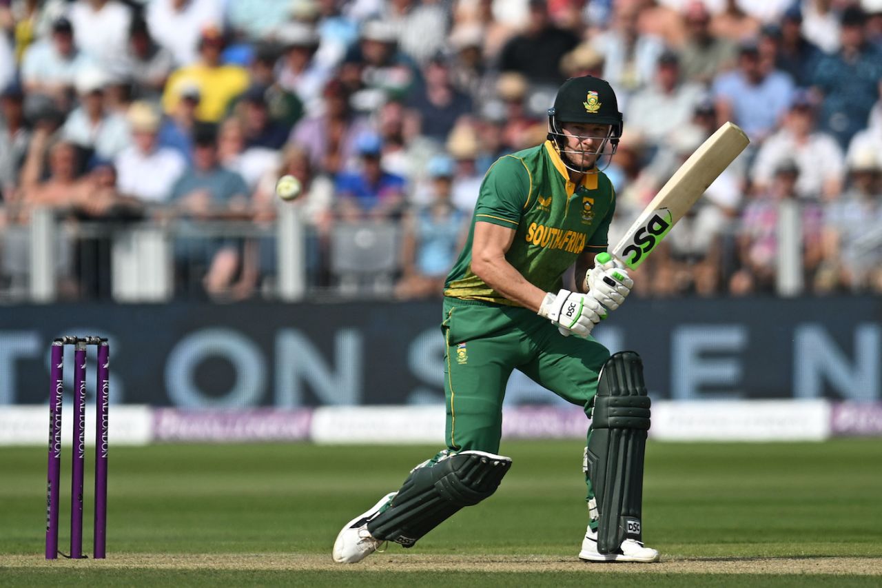 David Miller's quick-fire 24* helped South Africa finish on a high, England vs South Africa, 1st ODI, Chester-le-Street, July 19, 2022