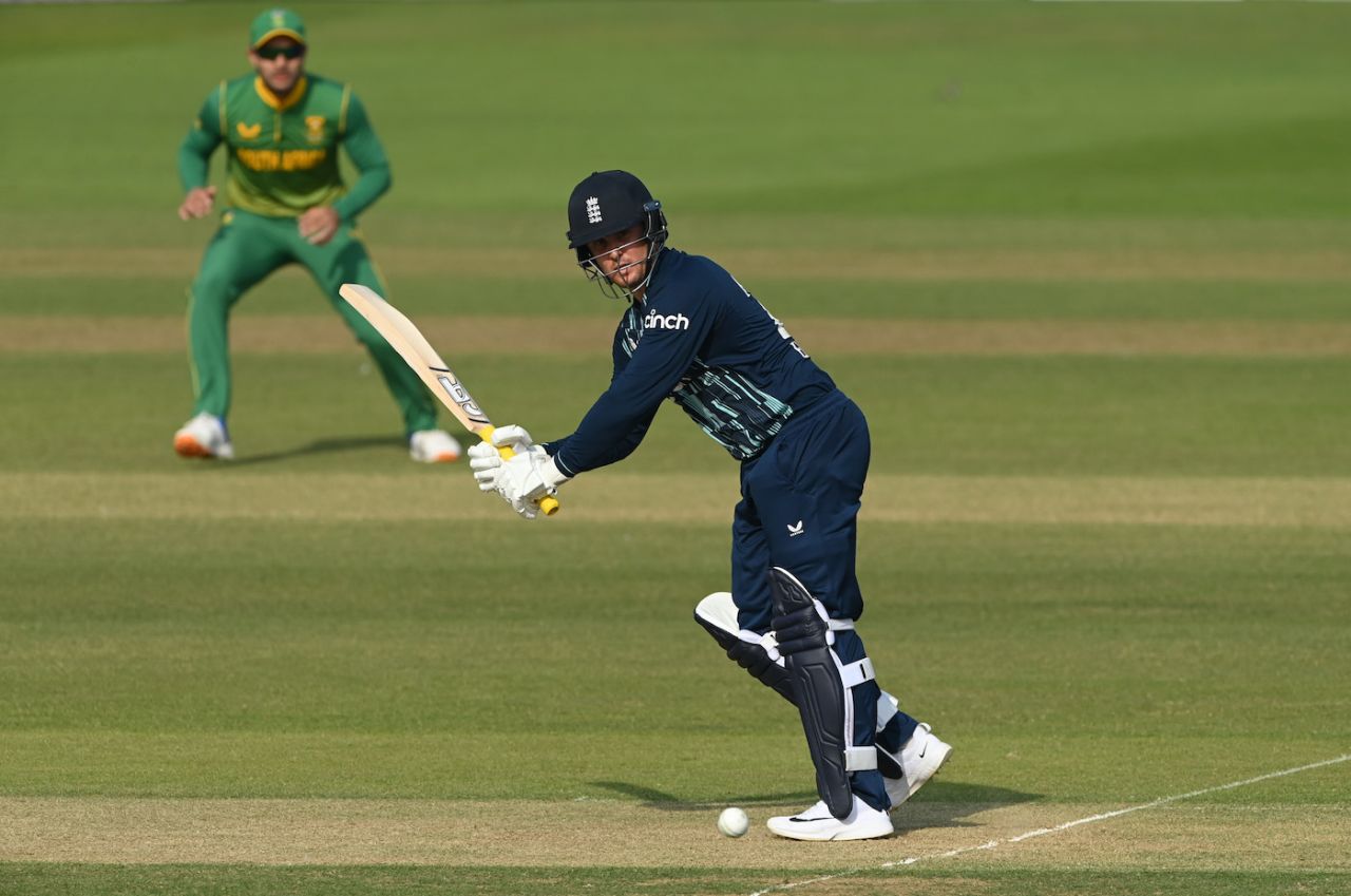Jason Roy flicks a ball to the leg side, England vs South Africa, 1st ODI, Chester-le-Street, July 19, 2022