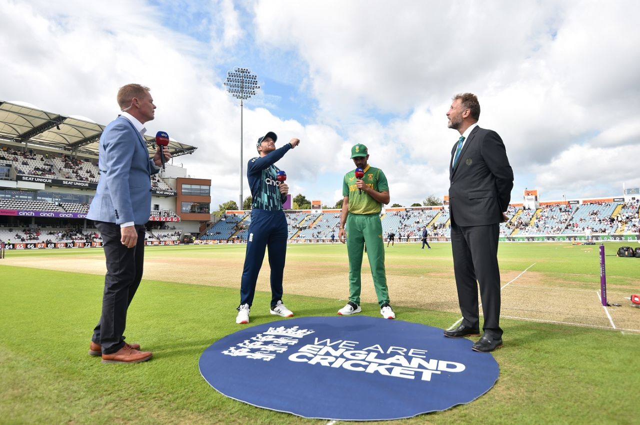Keshav Maharaj won the toss and elected to bat first, England vs South Africa, 3rd ODI, Headingley, July 24, 2022