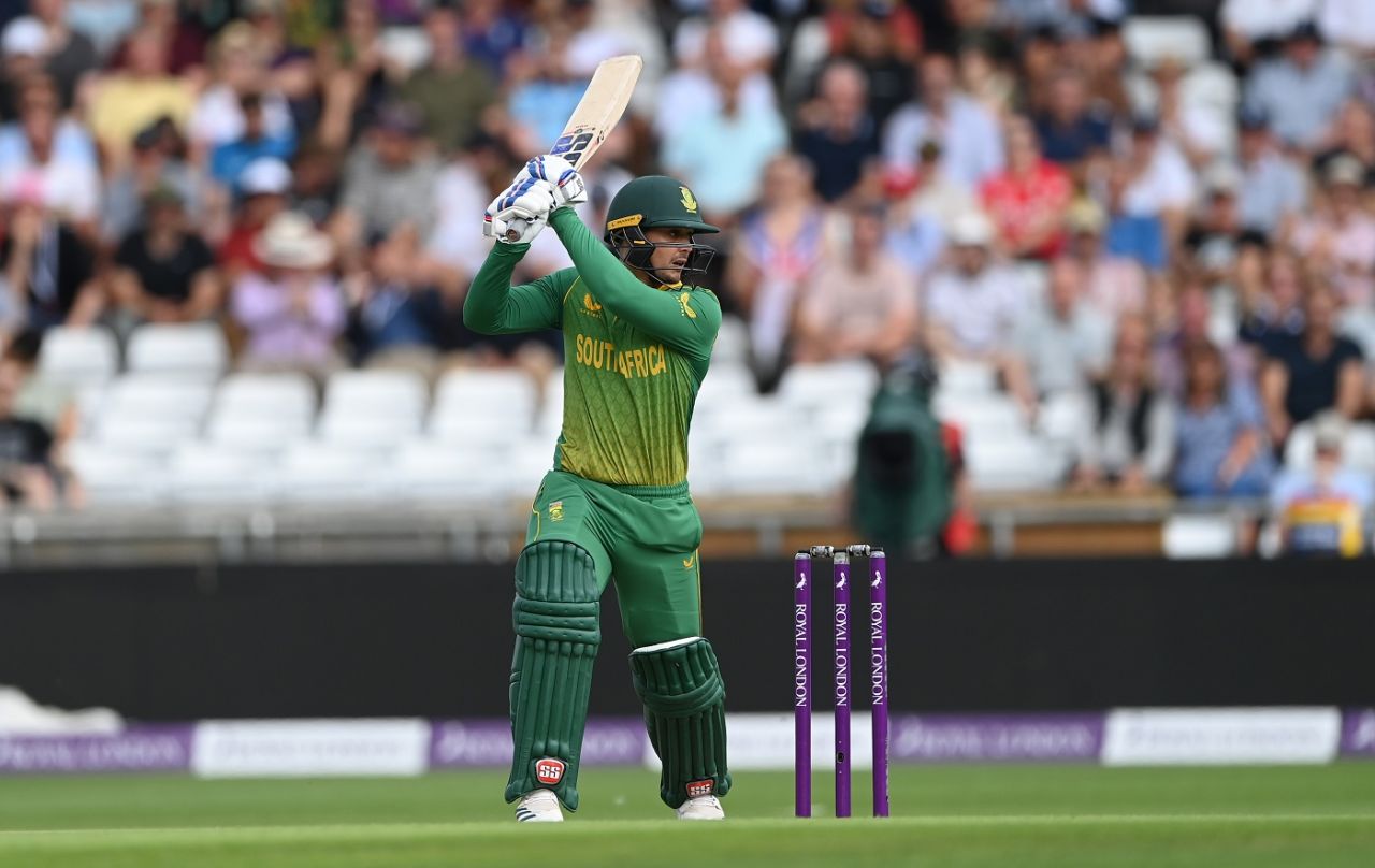Quinton de Kock stepped on the gas after Malan fell early, England vs South Africa, 3rd ODI, Headingley, July 24, 2022