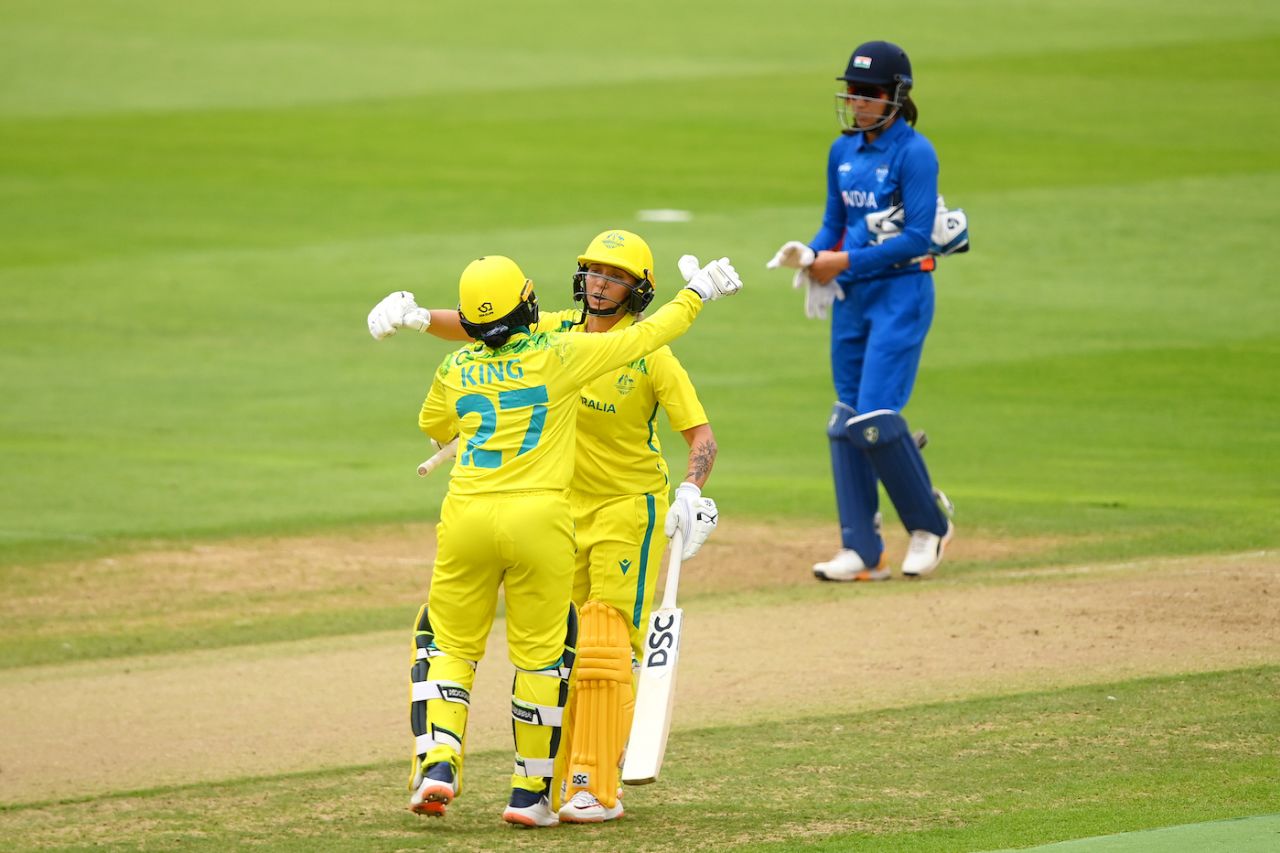 Alana King and Ashleigh Gardner finished the job for Australia, Australia vs India, Commonwealth Games, Birmingham, July 29, 2022