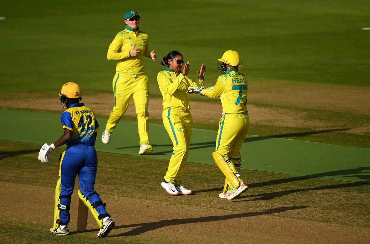 Alana King picked up 4 for 8 in four overs, Australia vs Barbados, Group A, Commonwealth Games T20, Edgbaston, July 31, 2022