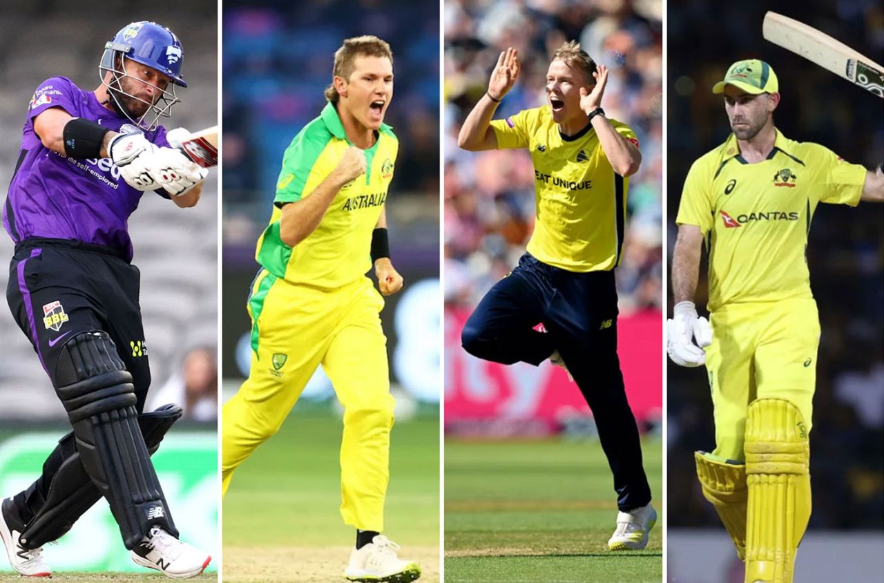 Matthew Wade, Adam Zampa, Nathan Ellis and Glenn Maxwell are among the Australians in the Men's Hundred