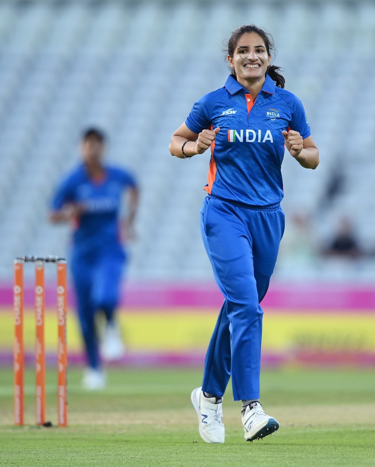 Renuka Singh finished with figures of 4 for 10, Barbados vs India, Commonwealth Games 2022, Birmingham, August 3, 2022