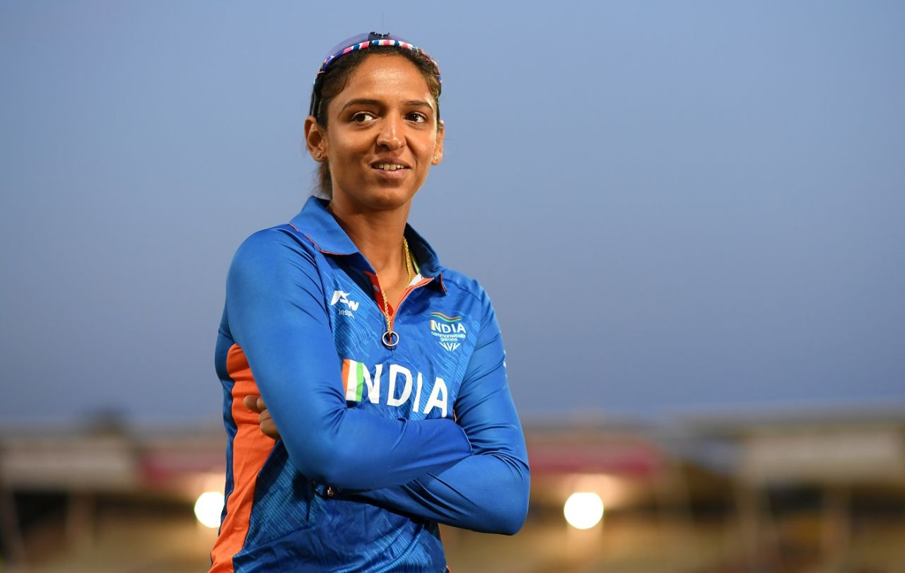Harmanpreet Kaur looks on after the match, Barbados vs India, Commonwealth Games 2022, Birmingham, August 3, 2022